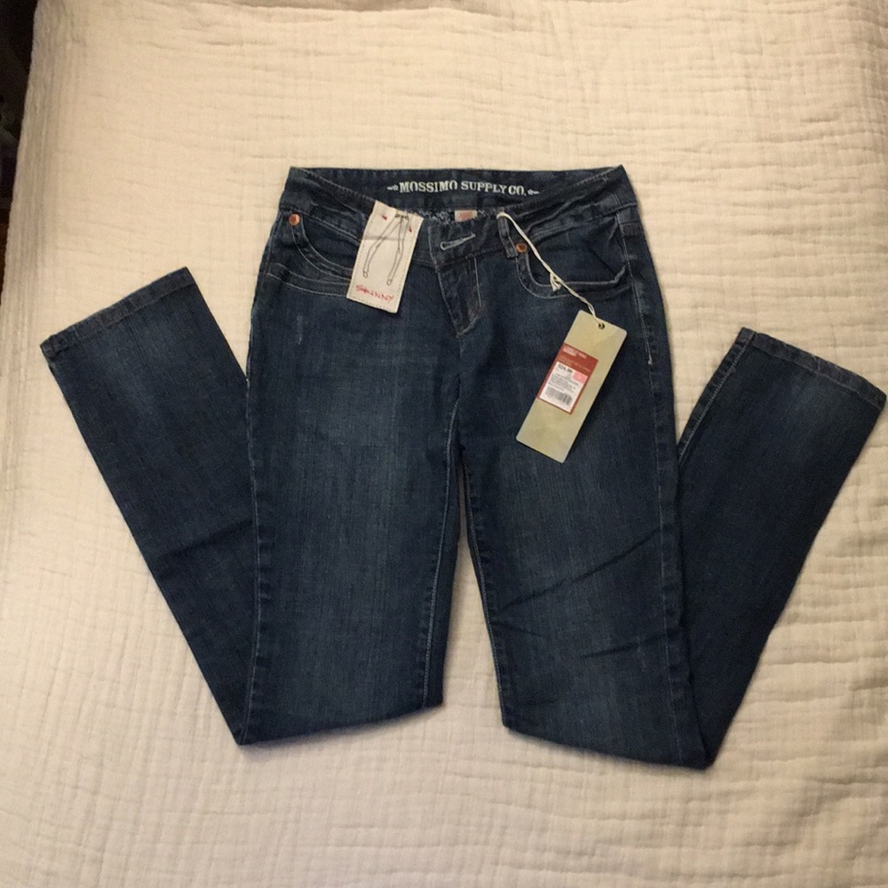 Mossimo Supply Co. Low Rise Skinny Sz 3